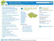 Tablet Screenshot of nemovitosti-sprava.cz